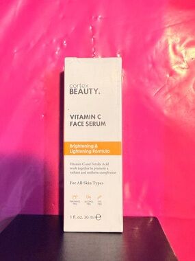 Cortex Beauty Vitamin C Face Serum — Brightening Orange Serum